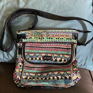 Sakroots Crossbody Bag Canvas Tapestry